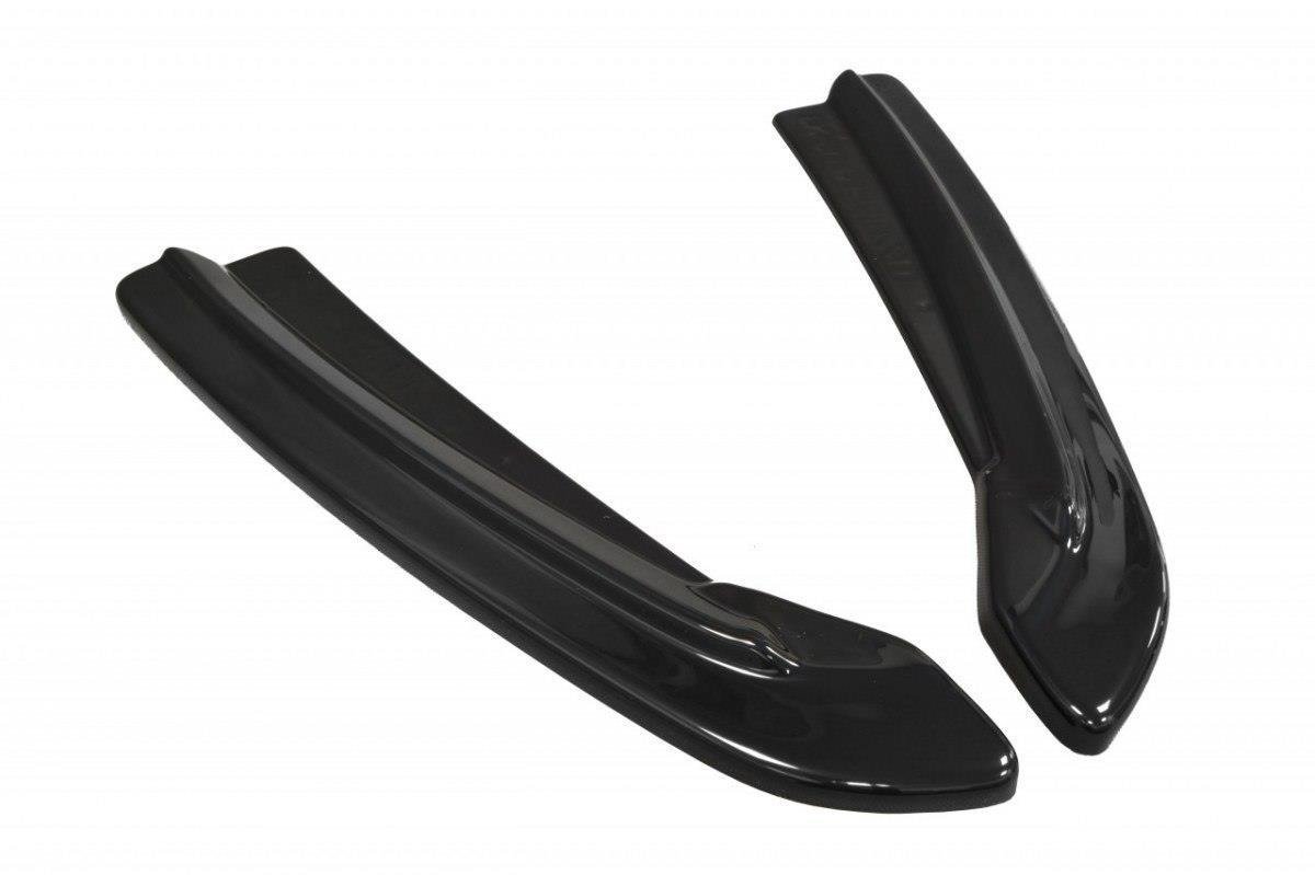 Maxton Design Heck Ansatz Flaps Diffusor für Skoda Superb Mk3 Hatchback / Kombi schwarz Hochglanz