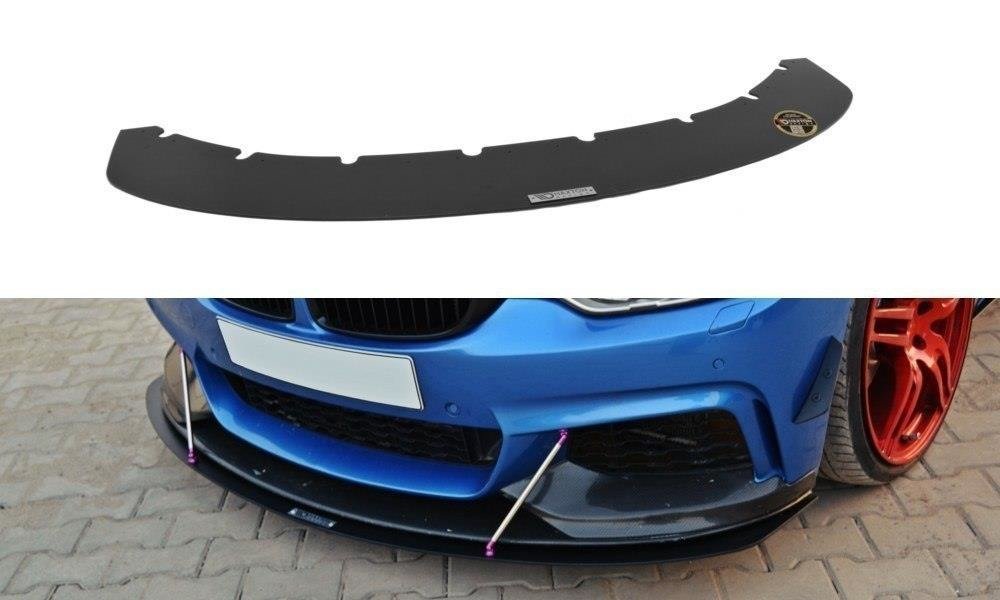 Maxton Design Racing Front Ansatz V.3 für BMW 4er F32 M Paket & M-PERFORMANCE