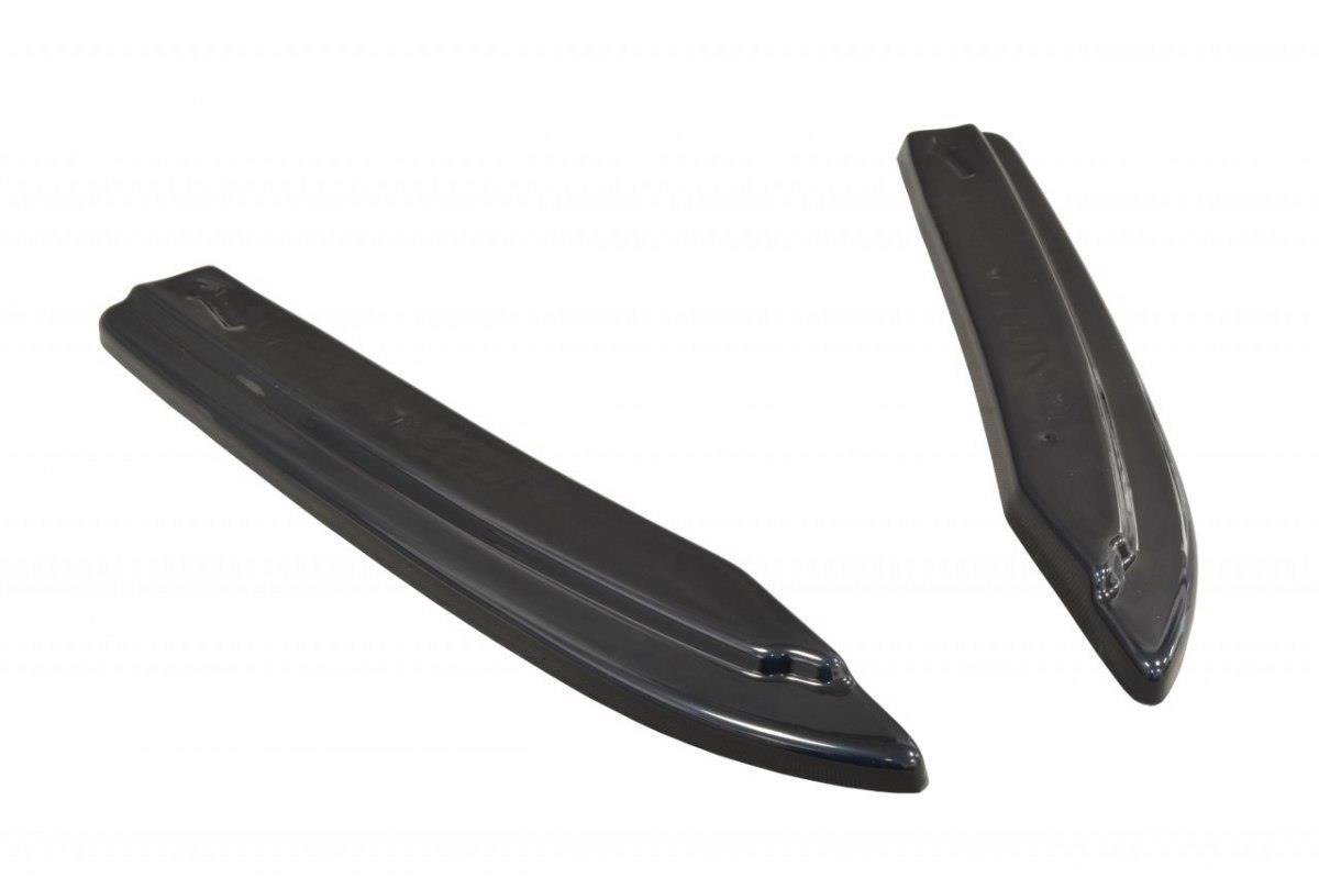 Maxton Design Heck Ansatz Flaps Diffusor für Audi S8 D4 FL schwarz Hochglanz