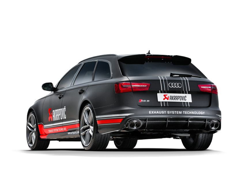 Akrapovic Evolution Line (Titan) für Audi RS 6 Avant (C7) 2018