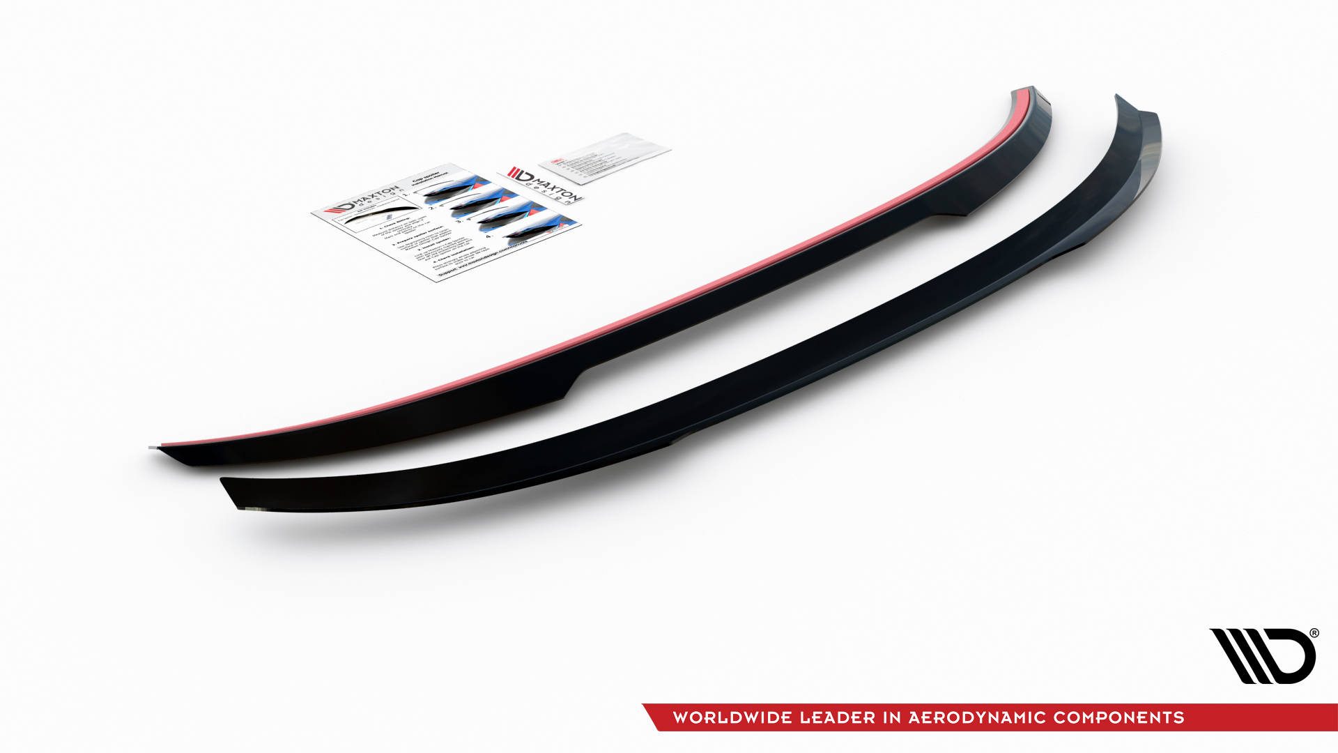 Maxton Design Spoiler CAP für BMW 2 Gran Coupe M-Paket F44 schwarz Hochglanz